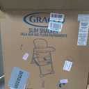 Graco® Slim Snacker High Chair, Ultra Slim, Fast-Folding, Multiple Recline Positions, Comfortable Feeding, Whisk