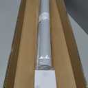 No Drill Blackout Roller Shade 26.5" W x 75" H, Grey