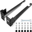 Bed Frame Footboard Extension Brackets Set Attachment Kit - Fit for Twin, Full, Queen, or King Size Beds