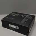 TOLOCO Massage Gun, Deep Tissue Back Massage for Athletes for Pain Relief, Percussion Massager with 10 Massages Heads & Silent Brushless Motor, Mothers Day Gifts, Black