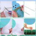 2 x 12PCS Easter Yard Signs Outdoor Decorations, Easter Bunny & Colorful Egg Garden Stakes for Lawn, Patio, Front Yard, Spring Holiday Outdoor Decor