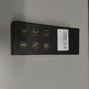 Wrap Around Sunglasses for Women Men Curved Rectangle Sun Glasses Fashion Trendy Fashion Shades