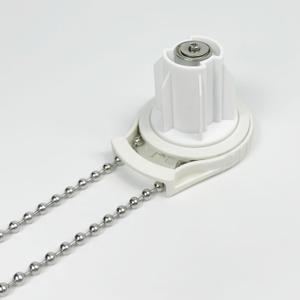 Roller Shade Bead Clutch with 304 Stainless Steel 4.5mm Bead Chain and 5 Connectors Pull Ball Chain for Blinds & Shades (#10, 10ft/3m)