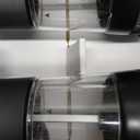 Electric Salt and Pepper Grinder Set - Rechargeable Salt Grinder with Led Power Display - Automatic Pepper Grinder with Storage Base - Pepper Mill with Light for Kitchen (Gray)