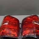 Huray Tail lights Assembly Compatible with Chevy Silverado 2007-2013 Replacement Silverado 07-13 1500 2500 HD 3500 HD OE Style Rear Brake Lamp (Red Trim)