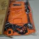 Folding Hand Truck500lbs, Portable Heavy Duty Dolly Cart, 6 Wheels Collapsible Luggage Cart with 2 Elastic Ropes - Compact Trolley Cart for Easy Moving - Ideal Hand Cart for Travel and More (17, Orange)