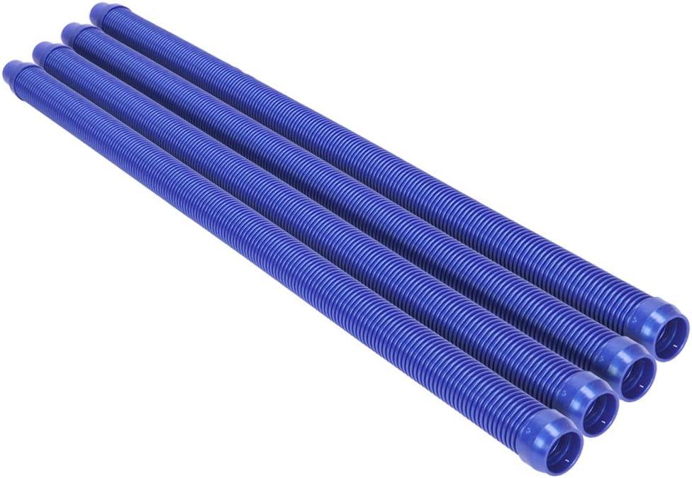 VINGLI Pool Vacuum Hose, Perfect Pool Vacuum Extension/Replacement, 4 Section Hoses for Pool/Spa Cleaners(13 Feet)