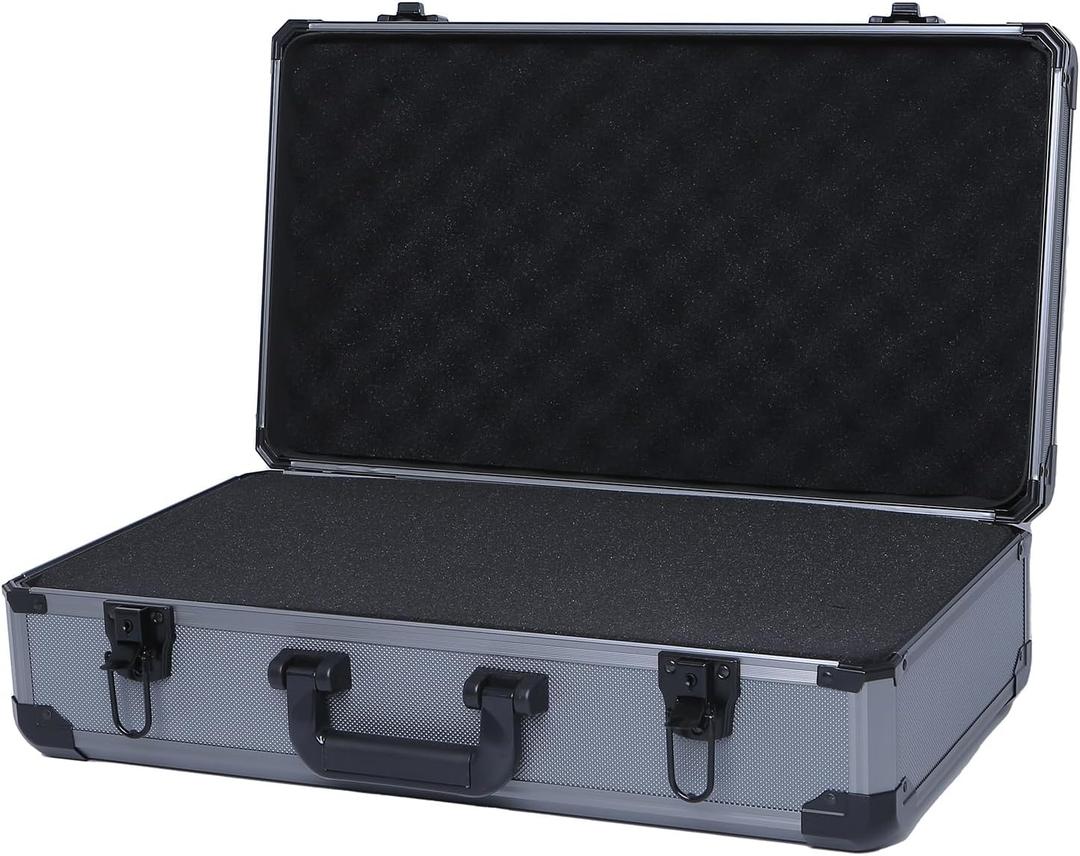 16in Reinforced Aluminum Hard Case with DIY Customizable Foam Inserts