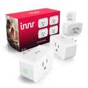 Innr Zigbee Smart Plug, Works with Philips Hue*, Alexa and SmartThings, Zigbee Repeater, Energy Monitoring, 4-Pack
