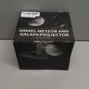 Galaxy Projector, Star Projector Home Planetarium Space Ceiling Starry Sky Night Light with Light Strip, Meteor and Galaxy Projector for Kid Adult Bedroom Christmas Gift (Black)