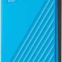 WD 5TB My Passport, Portable External Hard Drive, Blue, Backup Software with Defense Against ransomware, and Password Protection, USB 3.1/USB 3.0 Compatible - WDBPKJ0050BBL-WESN
