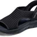 Skechers Womens Summits - Sweetly Evolved (8, Black/Black)