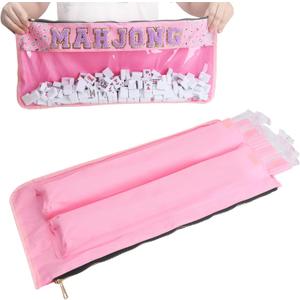LYJXIAITY Mahjong Storage Bag (Pink)