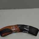 Leather Car Steering Wheel Cover, Non-Slip Car Wheel Cover Protector Breathable Microfiber Leather Universal Fit for Most Cars(Brown)