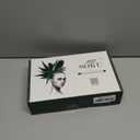 SOKU 13x6 Glueless Lace Front Wigs - Highlight Blonde Body Wave 18 Inch Short Synthetic Hair Wig, Pre Plucked Pre Layered Honey Blonde Wavy Wig for Women, Beginner-Friendly with Tiny Knots