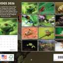 Frog Calendar 2026 Monthly Wall Calender 12 Month | American Made In The USA