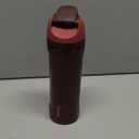 Owala FreeSip Insulated Stainless Steel Water Bottle with Straw, BPA-Free Sports Water Bottle, Great for Travel, 24 Oz, Black Cherry