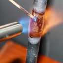 21 Sticks BLUEFIRE BCuP-2 Half 1/2 lb Self Fluxing Phosphor Copper Brazing Alloy Welding Rods No Need for Flux 0.050" x 1/8" x 14" Industry Professional Grade Propane Gas Soldering Torch Supply