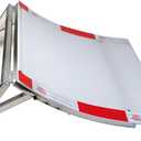RC Car Jump Ramp-Portable,Foldable&Easy to Install,for 1/8 1/10 1/12 1/14 1/16 RC Car Jumping and Flying Exercises (50 * 60 * 19/21/22.5cm), optional