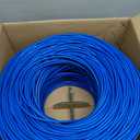 Rapink Cat6 Ethernet Cable 1000ft, Cat6 ethernet Cable 23AWG Solid Bare Copper 10G Support, UTP cat6 Cable 550MHZ, cat 6 Cable 1000ft POE Support Blue
