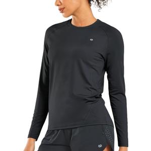 ALLZERO Rash Guard for Women UPF 50+ Long Sleeve Sun Shirts Quick Dry SPF Shirts for Workout Hiking Fishing (S)