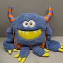 Monsters Stuffed Animal Huggable Plush Toy - Soft Plush Monster - 2.25lb Blue Stuffed Animal Companion