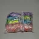 2 x 4 Pack Unicorn Squishy Squeeze Toys Stress Balls Toy for Kids Boys Girls Christmas Stocking Stuffers Birthday Valentines Day Card Prizes Party Favor Gifts