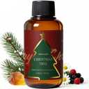 Aromadd Christmas Tree Diffuser Oil Inspired by Luxury Hotel Scent, Essential Oils for Waterless Diffuser, Festive Pine & Cedarwood Amber, Long-Lasting Home Fragrance - 3.38 fl oz (100 mL)