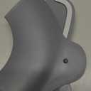 SKYROKU Foldable Kids Toilet Seat - Portable & Anti-Slip Travel Potty Seat for Toddlers, Fits Standard & Elongated Toilets, Suction Cups, Easy Clean, Compact for Home & On The Go (Ages 2-6) (Gray)