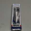 Wahl Micro Groomsman Battery Personal Trimmer for Hygienic Grooming with Rinseable, Interchangeable Heads for Eyebrows, Neckline, Nose, Ears, & Other Detailing - 05640-600