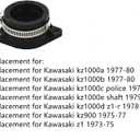 Carburetor Carb Intake Rubber Boots Replacement for Kawasaki z1 kz900 kz1000 73-80 Set of 4