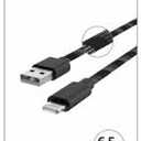 Cell Candy Extended Length 6.5 Foot Black