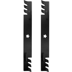 ACEBRI Mulching Blades 42 '' for Ariens 21546095, 42 '' for Craftsman 127843, 134149, 138498, for Craftsman LT2000 LT1000 532134149 for Husqvarna 42'' mulching Riding Mower Blades(5 Point Star), 2Pack