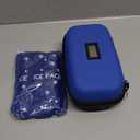 Pulnimus Insulin Cooler Travel Case - TSA Approved Insulin Travel Case with Thermometer Temperature Display - Insulin Travel Cooler with 2 Reusable Ice Packs