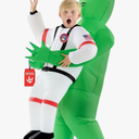 Morph Kids Astronaut Inflatable Alien Costume, Blow Up Alien Outfit, Aliens Blow Up Costume Kids, Inflatable Costumes