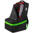 YOREPEK Car Seat Travel Bag, Padded Car Seats Backpack for Air Travel, Heavy Duty Car seat Travel Bag for Airplane, Airport Gate Check Bag (Green)