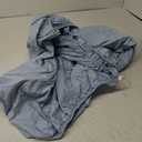 Short Alaskan King Fitted Sheet  100% Egyptian Cotton, 600 Thread Count Sateen Weave, Deep Pocket Fitted Sheet 12 Inch, Hotel Quality Bedding  Light Blue Solid