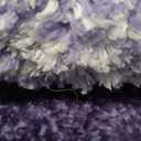 Arotive Microfiber Bathroom Rugs, Shaggy Soft and Absorbent Bath Rug, Non-Slip, Thick Plush Machine Washable Dry Bath Mats for Bathroom, Tub and Shower, 45x27, Dark Purple, Rectangular