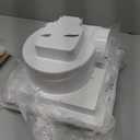 Bathroom Exhaust Fan with Light, Upgraded Bathroom Fan with 30W 3 LED Lights Combo 6500K/4500K/3000K Energy Saving 1.0Sone Damper Design Household Ventilation Fans for Bath Ceiling Mount(12" Cover)