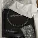 BOOROS Portable Induction Cooktop, 9.6" Heating Coil with 8" Core, 1800W