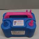 Balloon Pump Electric,110V 600W Balloon Blower Inflator Dual Nozzle Air Pump Balloons Inflator for Decoration, Party, Sport,Gifts:2 Balloon Tying Tools (Blue)