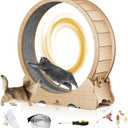 Cat Wheel, 45" XL Large Cat Exercise Running Wheel, Treadmill for Indoor cats (wood)