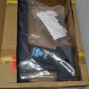 Dual Trailer Hitch Extension 2 Inch - Towing & Bike Rack Extender with Adjustable Length 7.3" - 9.3", Hitch Pin & Clip, 5000 lbs Load, Matte Black