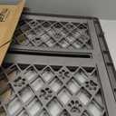 MYPET North States Paws Portable Pet Gate: 26-40" Wide. Pressure Mount. No Tools Needed. Made in USA, 23" Tall, Expandable, Durable Dog Gates for Doorways, Fieldstone Gray