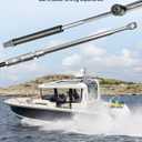 2Pcs Outboard Engine Control Cables Fit for Mercury Mariner Outboard Engine, GEN II Throttle and Shift Cables