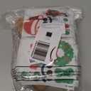 Remagr 24 Pcs Gingerbread Man Craft Christmas DIY Gingerbread Ornament Ginger Bread Men Hanging with Self-Adhesive Sticker Sheets for Christmas Arts and Crafts Favor Xmas Tree Decoration