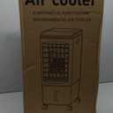 10.6 Gal Evaporative Air Cooler, 3000 CFM Swamp Cooler with 4 Ice Packs, 12H Timer, 3 Speeds & 3 Modes, 35" Portable Fast Cooling Fan for Patio, Bedroom, Garage, Backyard