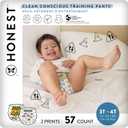 The Honest Company Clean Conscious Training Pants for Sensitive Skin | Hypoallergenic, Fragrance Free | Rompin' & Stompin' + Diggin' It | Size 3T/4T (32-40 lbs), 57 Count