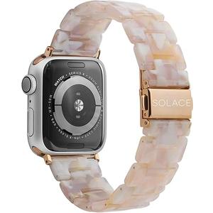 Solace Bands Lightweight Perma Watch Band - Universal Fit for Apple Watch Bands for Women & Men, iWatch Bands for 38mm 40mm 41mm 42mm 44mm 45mm 49mm Ultra, SE, Series 11 10 9 8 7 6 5-1