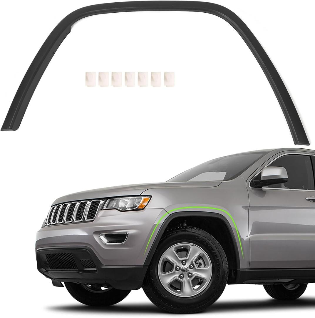 JOLONG Front Left 2017-2021 Fender Flare For Jeep Grand Cherokee